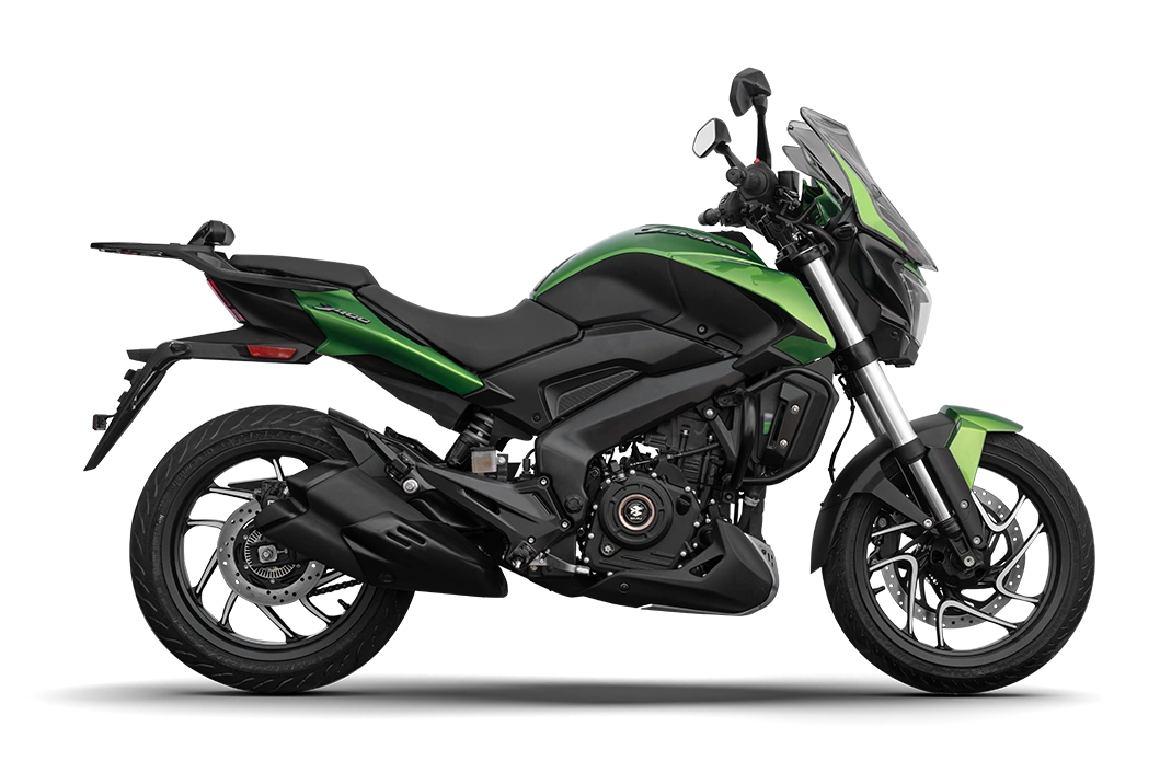 Bajaj Dominar 400 verde