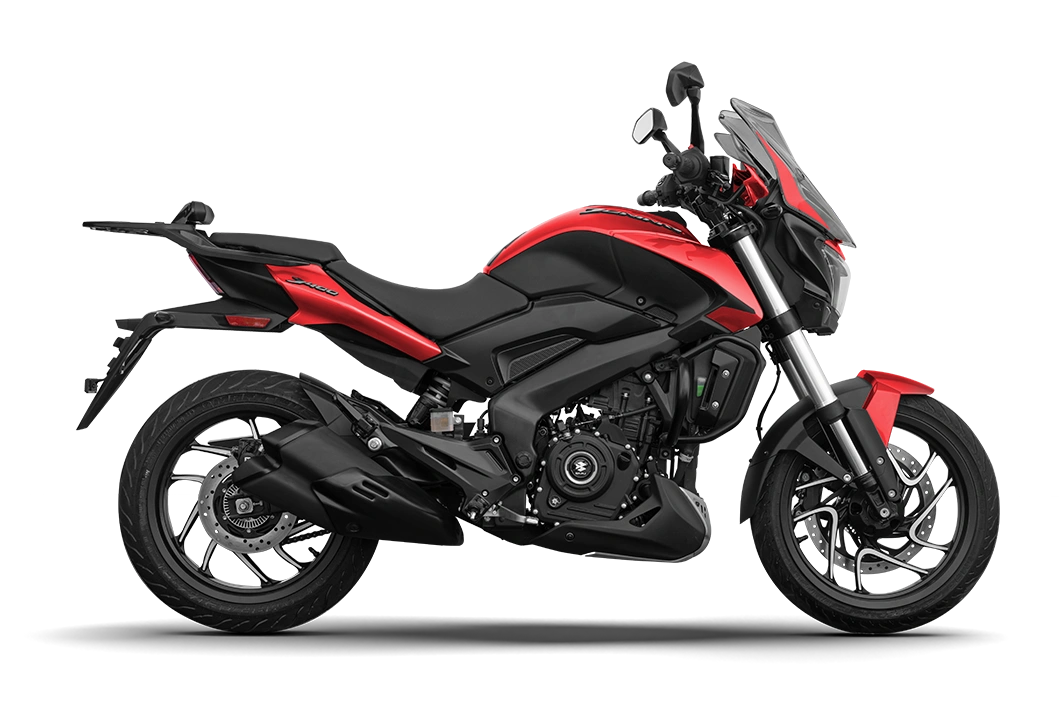 Bajaj Dominar 400 vermelha