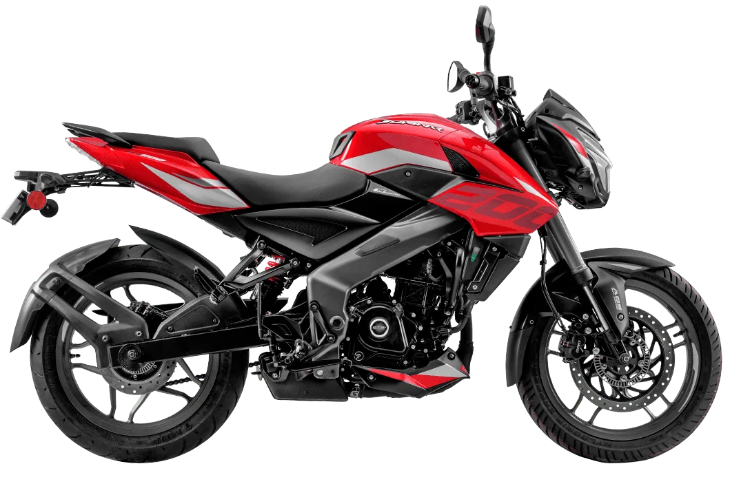 Bajaj Dominar NS200 vermelha