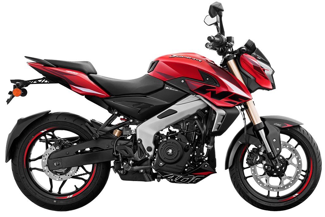 Bajaj Dominar NS400Z vermelha